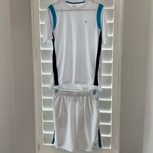 Boy's Fila Tennis Apparel (shirt and shorts) NWOT